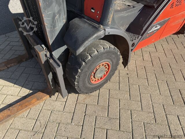 Gaffeltruck LINDE H25D-02 duplo300 FREELIFT/SIDESHIFT 2014, 4200 timer, Diesel LINDE H25D-02 duplo300 FREELIFT/SIDESHIFT 2014 4200uur DIESEL