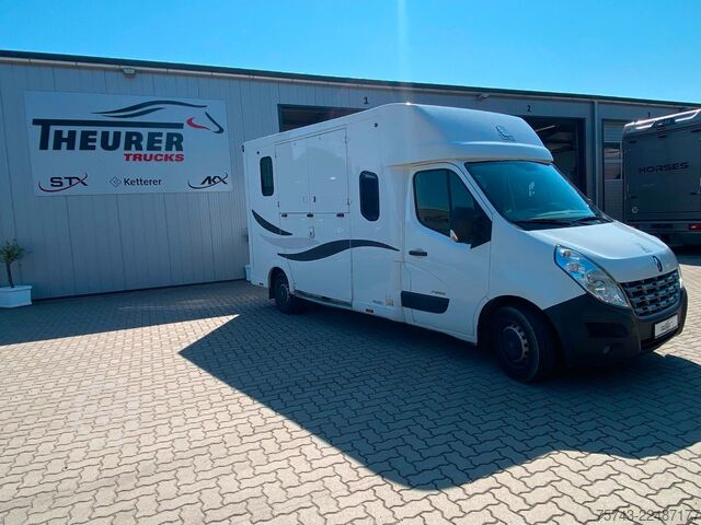 Transportador de gado RENAULT Theault Proteo   5 Sitzer  Haras / Hengste