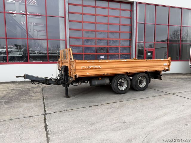 Tippsläp Müller Mitteltal KA-TA-T  13,5 t Tandemkipper- Tieflader