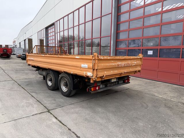 Tippsläp Müller Mitteltal KA-TA-T  13,5 t Tandemkipper- Tieflader