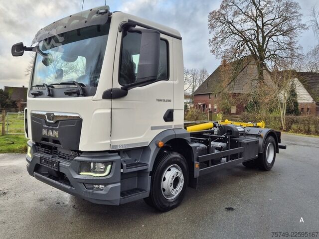 Ruloninė konteinerinė savivartis man TGM 15.290 BL Abrollkipper Multihook City+1570mm