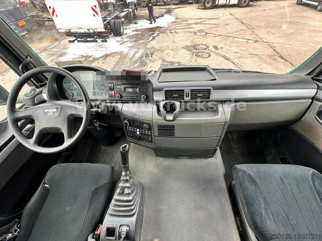 Ruloninė konteinerinė savivartis MAN TGS 28.400 6x4-4 HYVA-Abrollkipper, Lenkachse