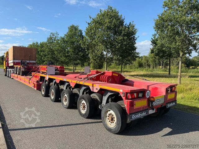 Chargeur bas Goldhofer STZ-VP8 3+5 Low Loader with Extension Beams