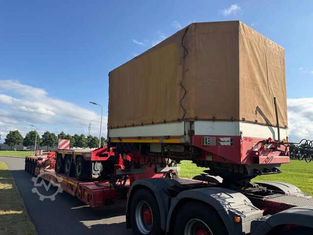 Chargeur bas Goldhofer STZ-VP8 3+5 Low Loader with Extension Beams