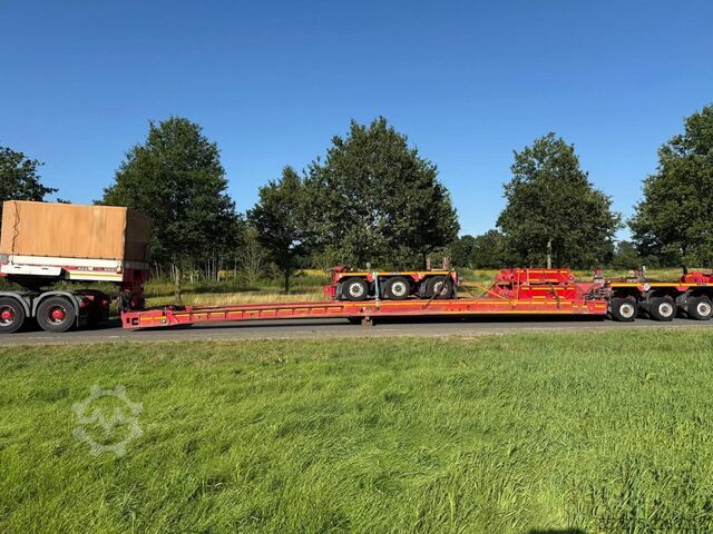 Chargeur bas Goldhofer STZ-VP8 3+5 Low Loader with Extension Beams