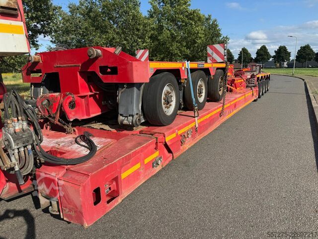 Chargeur bas Goldhofer STZ-VP8 3+5 Low Loader with Extension Beams