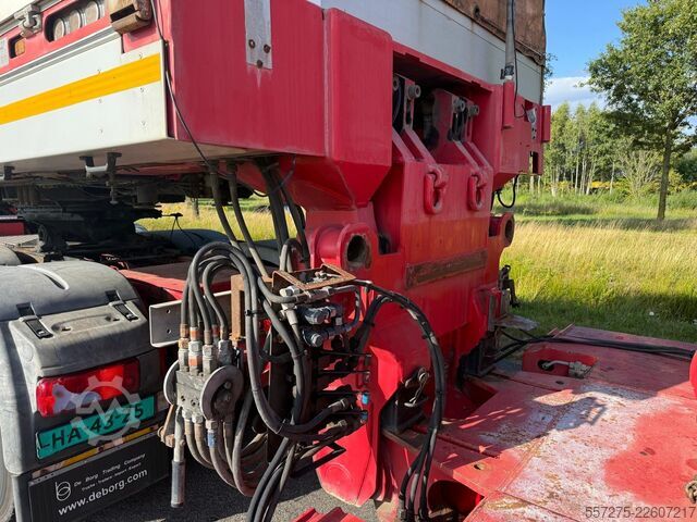 Cargador bajo Goldhofer STZ-VP8 3+5 Low Loader with Extension Beams