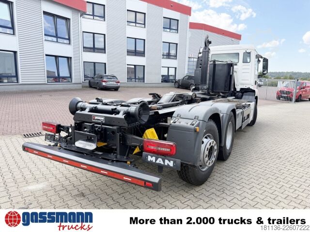 Abrollkipper MAN TGS 26.430 6x4H-4 BL, HydroDrive, Lenk-/Liftachse,