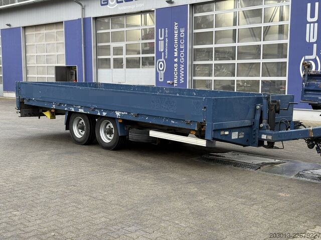 Причіп HUMBAUR HBT 116225 BE 2-Achs Tandem Tieflader