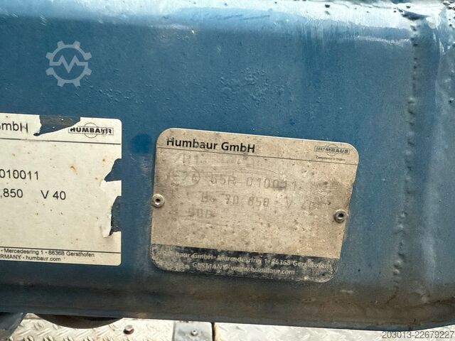 Причіп HUMBAUR HBT 116225 BE 2-Achs Tandem Tieflader