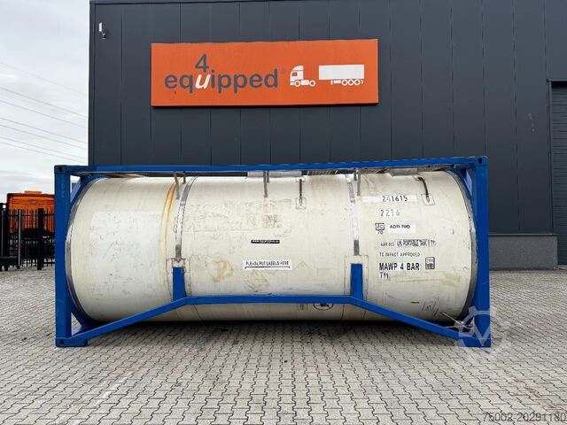 Tankbeholder Welfit Oddy 24.0500L / 1-COMP, 20FT ISO, UN PORTABLE T11, N...
