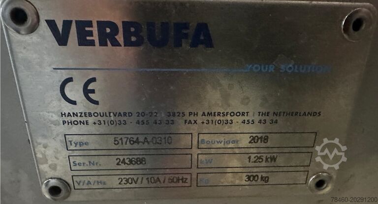 Meat processing machine Handtmann Verbufa MBF-1