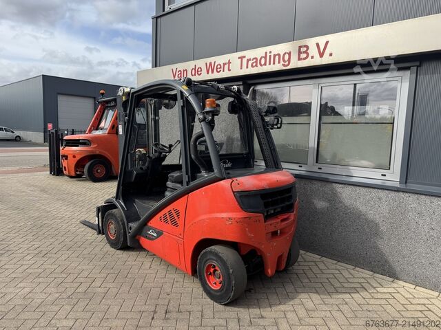 Linde H20D-02/600 Triplex 465 Freelift / Seitenschieber / 4. Funktion, Baujahr 2017, Diesel, 73.500  LINDE H20D-02/600 triplo 465 Freelift / Sideshift /  4e functie 2017 DIESEL 73500uur