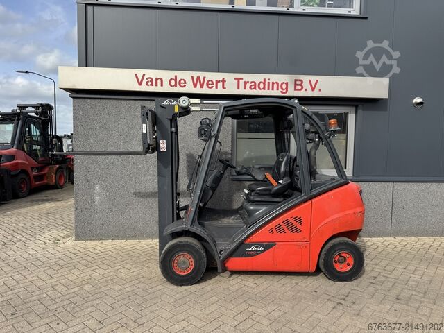 Linde H20D-02/600 Triplex 465 Freelift / Seitenschieber / 4. Funktion, Baujahr 2017, Diesel, 73.500  LINDE H20D-02/600 triplo 465 Freelift / Sideshift /  4e functie 2017 DIESEL 73500uur