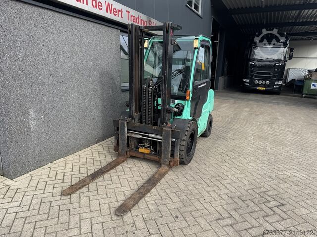  MITSUBISHI FD35N duplo 300 Freelift / Sideshift / Vorkversteller 2005 DIESEL 2850uur