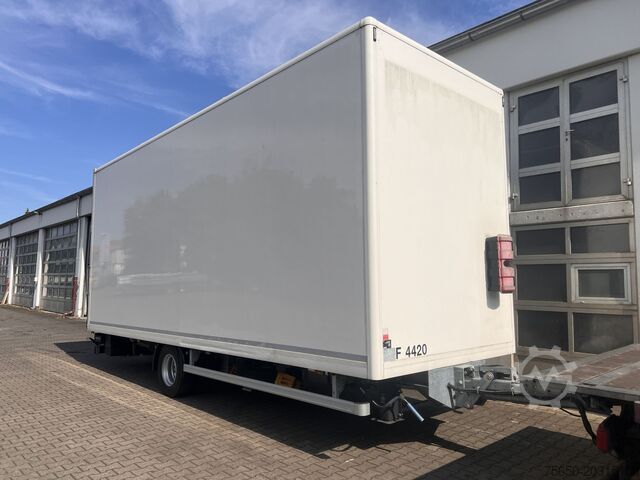 Rimorchio a cassetta Ackermann Z-KA-F10.5/7,5  1 Achs Kofferanhänger mit Ladebordwand 10,5 t GG