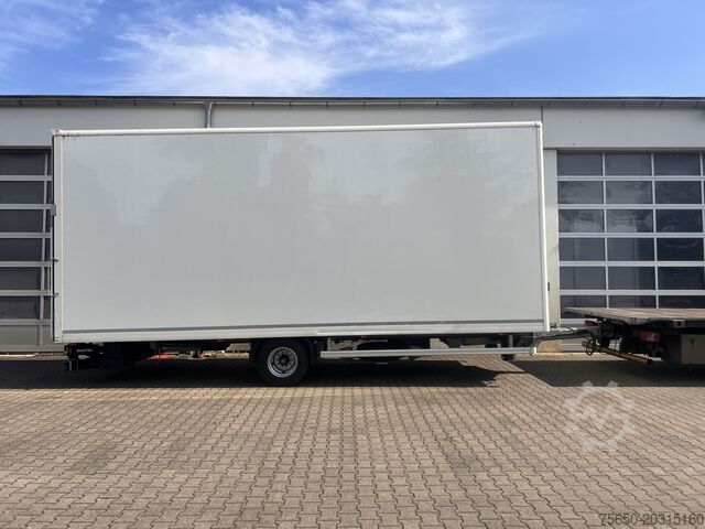 Rimorchio a cassetta Ackermann Z-KA-F10.5/7,5  1 Achs Kofferanhänger mit Ladebordwand 10,5 t GG