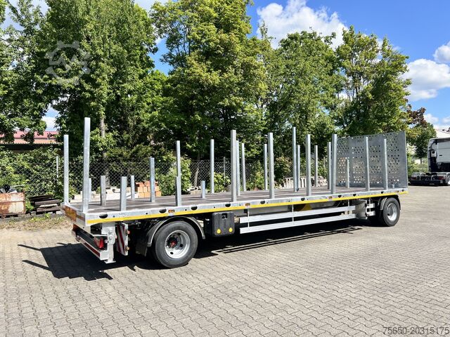 Atvira priekaba Möslein T 2 Plato 7,60 m  2 Achs Jumbo- Plato- Anhänger