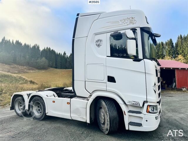 Standard tractor Scania S500 6x2 Truck.