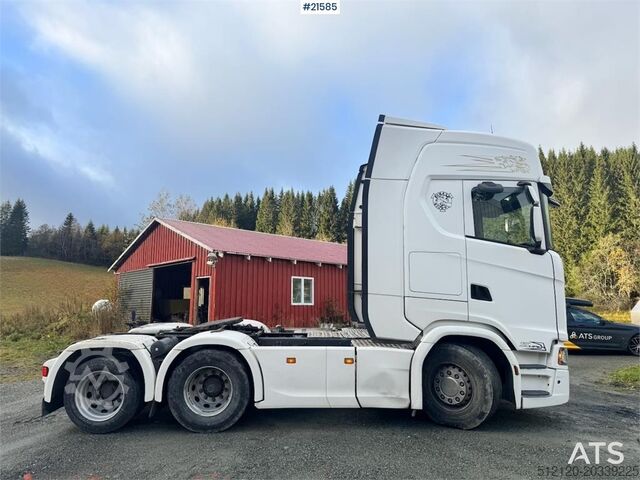 Standard tractor Scania S500 6x2 Truck.