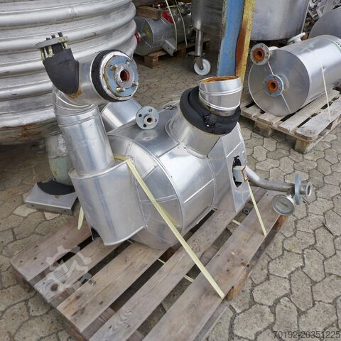 Alfa Laval 1,3 m² spíralvarmaskiptir, ryðfrítt stál ALFA-LAVAL 9249