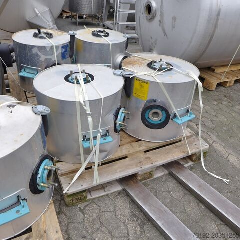 Alfa Laval spiralni toplotni izmenjevalnik 2,45 m², nerjaveče jeklo ALFA-LAVAL 8834