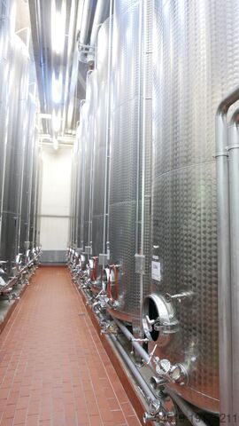 Stainless steel tank made of V2A, 20,350 l  