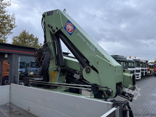 Furgonetka pick-up Iveco EuroCargo 80E22 Kran HMF 735 bis 15 Meter
