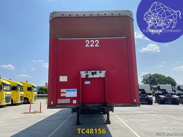 Sliding tarpaulins Schmitz Cargobull