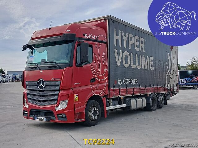 Раздвижной брезент Mercedes-Benz Actros 2548
