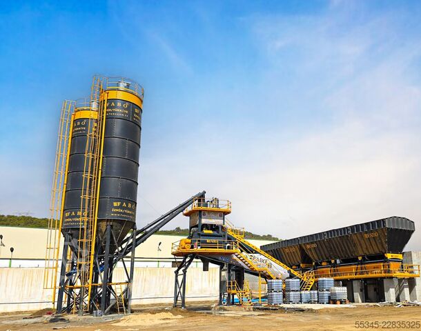 Betonarna / mešalnica betona FABO Concrete Batching Plant 120 m3 Compact Concrete Batching Plant