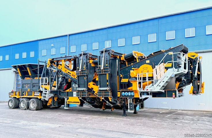 Drobilna enota FABO Mobile Impact Crusher Mobile Impact Crusher PRO-90