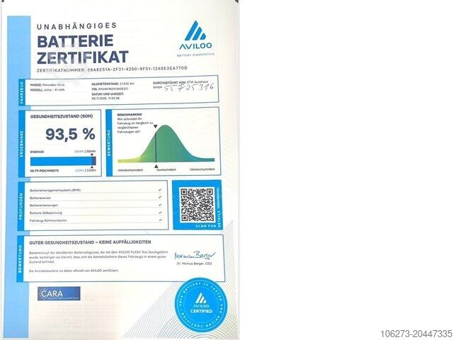 Furgon personalizat Mercedes-Benz eVito 111 KA,lang,Rückfahrkamera,Klima