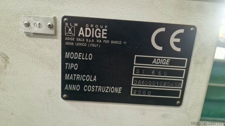 Тръборезна машина за рязане Adige TC720