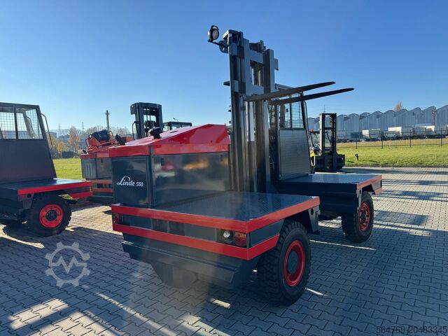 Side loader forklift Linde S50 // 4850 mm // Perfect