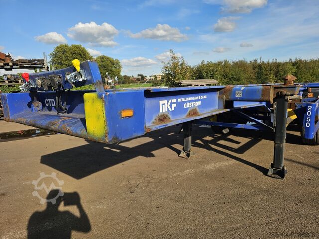 Prevoz zabojnikov MKF METALLBAU CS 20 / STEEL SUSPENSION/ BPW DRUM.