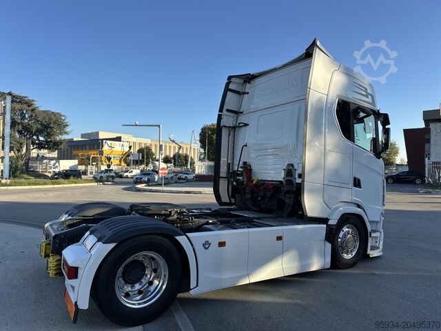 Standard road tractor SCANIA 660S V8 FULL PNEUMATIC 2+2