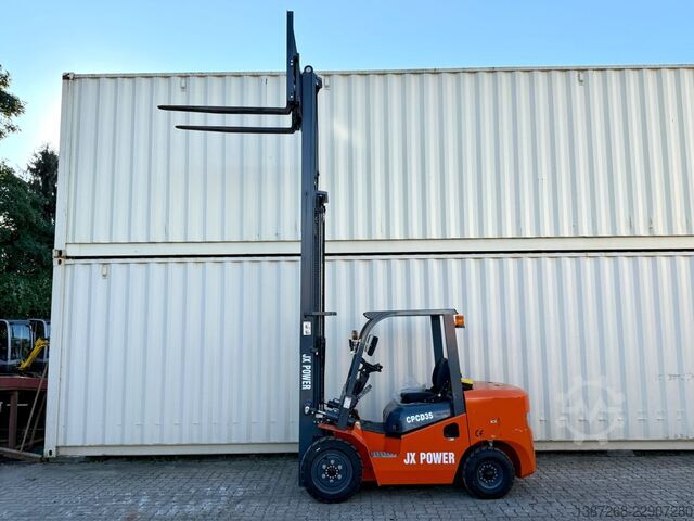 Carretilla elevadora frontal  JX Power CPCD35 / 3.5T Diesel /Sideshift/Freihub