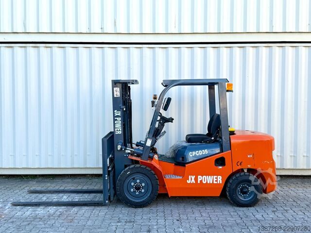 Carretilla elevadora frontal  JX Power CPCD35 / 3.5T Diesel /Sideshift/Freihub