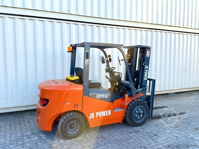 Carretilla elevadora frontal  JX Power CPCD35 / 3.5T Diesel /Sideshift/Freihub