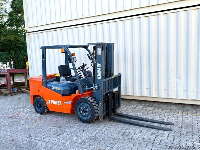 Carretilla elevadora frontal  JX Power CPCD35 / 3.5T Diesel /Sideshift/Freihub