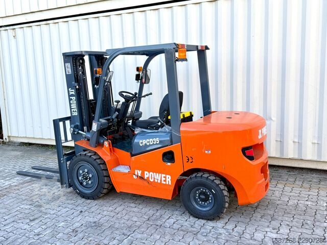 Carretilla elevadora frontal  JX Power CPCD35 / 3.5T Diesel /Sideshift/Freihub