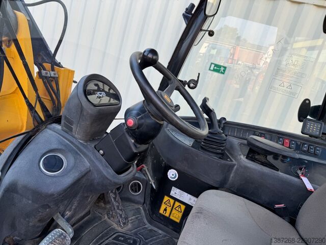 Cargadora de ruedas JCB 406 / 2018 BJ / 2.320 H / Schaufel + Gabel