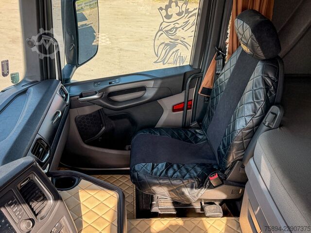 Kuorma-autoon asennettu nosturi SCANIA R500 FASSI F235 A.2.26 + FUNK + Anhänger!