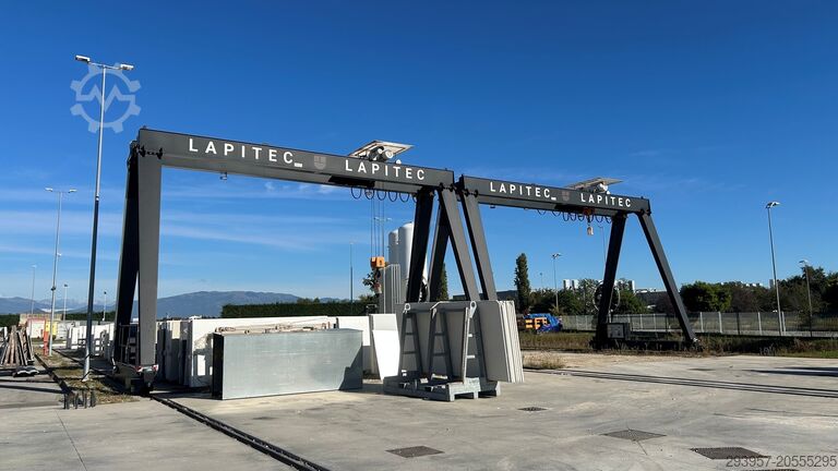 2 portálové žeriavy (6,3 tony)  