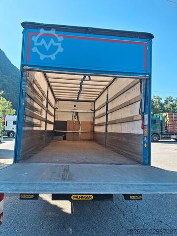 Nákladné auto s plochou korbou a plachtou Mercedes-Benz Atego 1224 EURO 6