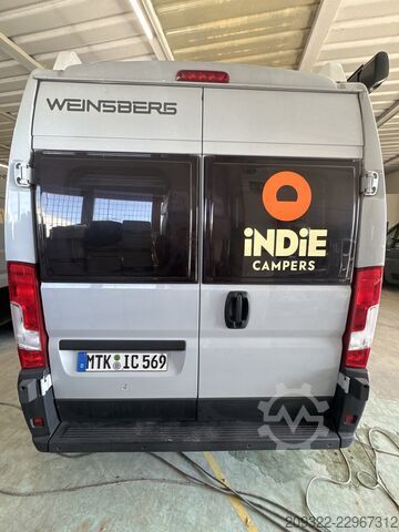 Matkaauto Fiat Ducato Weinsberg Carabus 2023 | Cambio manuale | Tetto a soffietto