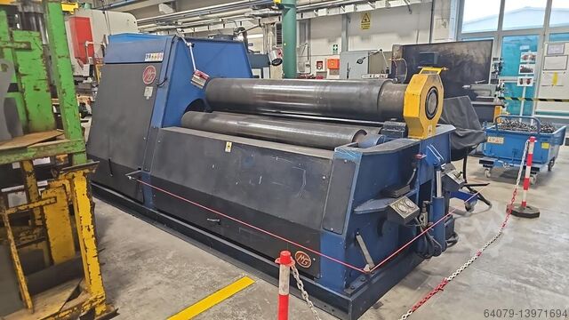 4 roll 2000x25 mm plate bending machine 