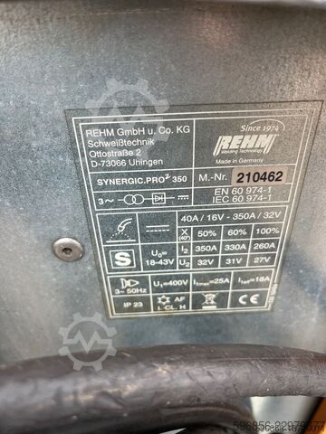  Rehm Synergic. PRO 2 350