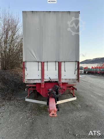Transportasi kontainer Istrail 3-axle container trailer